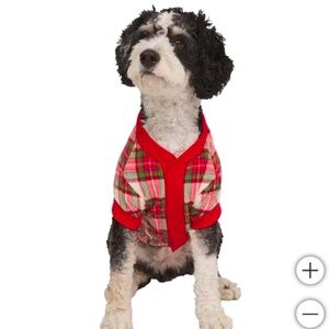 PET, dog or cat  holiday pajamas size s